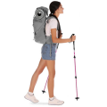 KIJE TREKKINGOWE NORDIC WALKING SKŁADANE LEKKIE