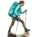 KIJE TREKKINGOWE NORDIC WALKING SKŁADANE LEKKIE