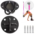 UCHWYT NA SUFIT ŚCIANĘ HAK HUŚTAWKA WOREK MONTAŻ 150 KG