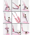 CHUSTA AKROBATYCZNA JOGA STRETCHING ROZCIĄGANIE HAMAK
