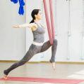 CHUSTA AKROBATYCZNA JOGA STRETCHING ROZCIĄGANIE HAMAK