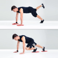 DYSKI ŚLIZGOWE SLIDER DO ĆWICZEŃ PILATES JOGI POD STOPY